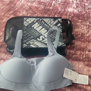 Lululemon Run time bra  34C matching Run Off Route short size 6